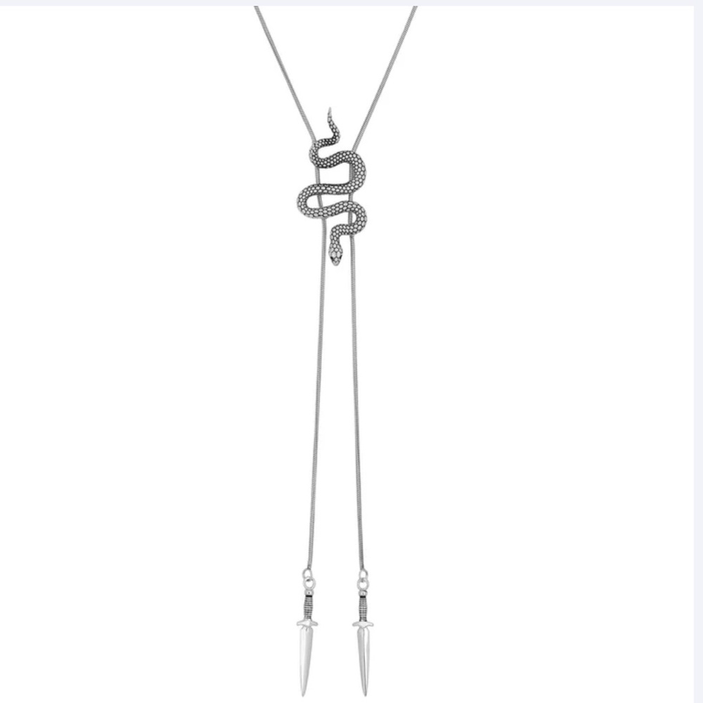 Little Rooms Snake Bolo tie necklace UNWORN/brand new